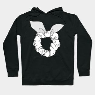 cute hair scrunchie Hoodie